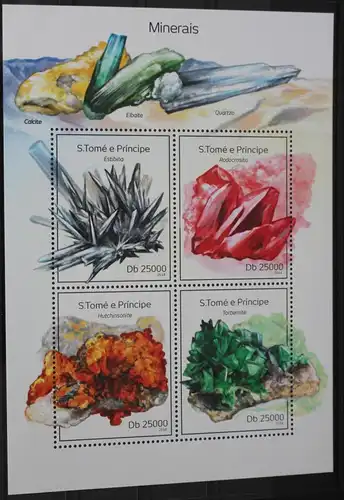 São Tomé und Príncipe 5564-5567 postfrisch Kleinbogen #WP356