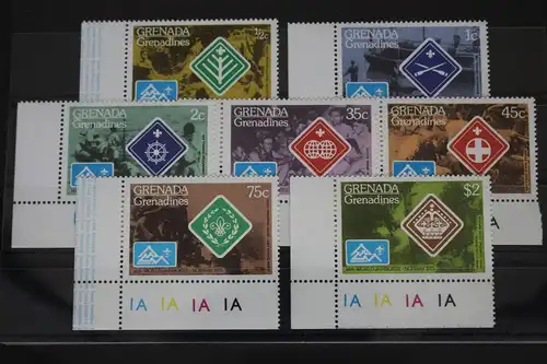 Grenada/Grenadinen 87-93 postfrisch Pfadfinder #WP178