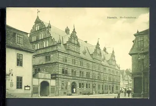 AK Hameln Hochzeitshaus um 1900 #HC342