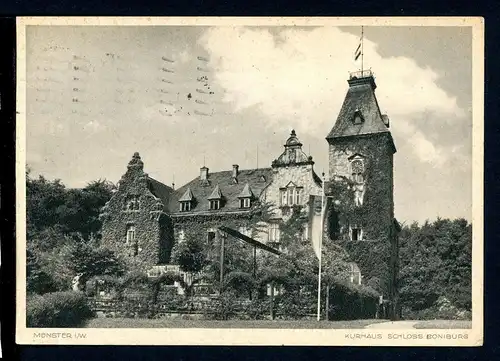 AK Münster/ Westfalen Kurhaus Schloß Boniburg 1933 #HC064