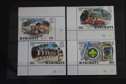 Kiribati 408-411 postfrisch Pfadfinder #WT499