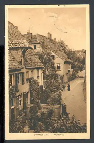 AK Münster/ Westfalen Horsteberg 1914 #HC066