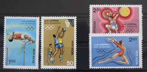 Indien 994-997 postfrisch Olympische Spiele #WW523