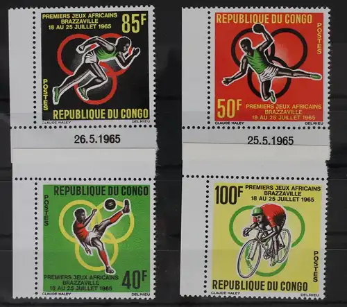Kongo (Brazzaville) 76-80 postfrisch Sport #WW434