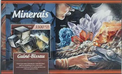 Guinea-Bissau Block 1570 mit 9091 postfrisch #WP298