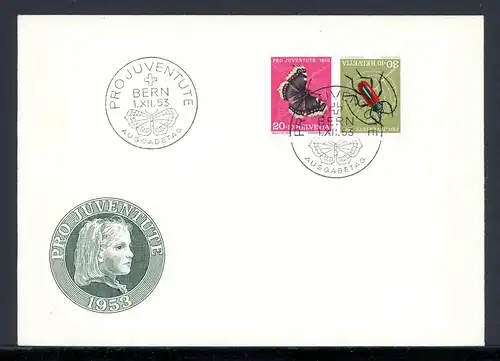 Schweiz K 44 Pro Juventute Ersttagesbrief/FDC #HC464