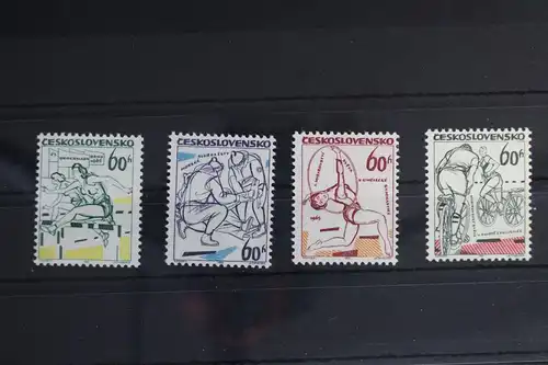 Tschechoslowakei 1504-1507 postfrisch Sport #WW352