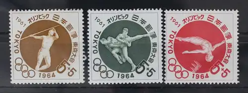 Japan 777-779 postfrisch Olympische Spiele #WW628