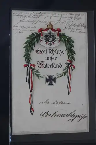 AK Deutschland Gott schütz unser Vaterland 1915 #PL281