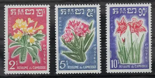 Kambodscha 118-120 postfrisch #WV025
