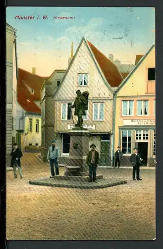AK Münster/ Westfalen Kiepenkerl 1905 #HC063