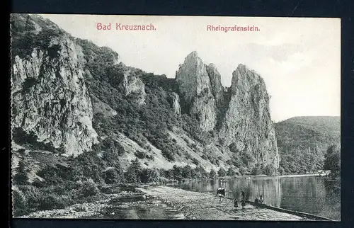 AK Bad Kreuznach Rheingrafenstein 1907 #HC115