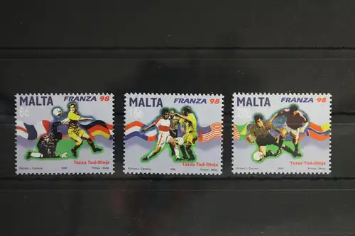 Malta 1047-1049 postfrisch Fußball - Weltmeisterschaft #WW342