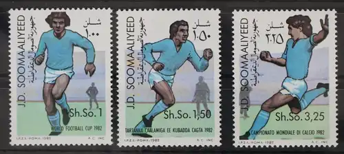 Somalia 315-317 postfrisch Fußball - Weltmeisterschaft #WW699
