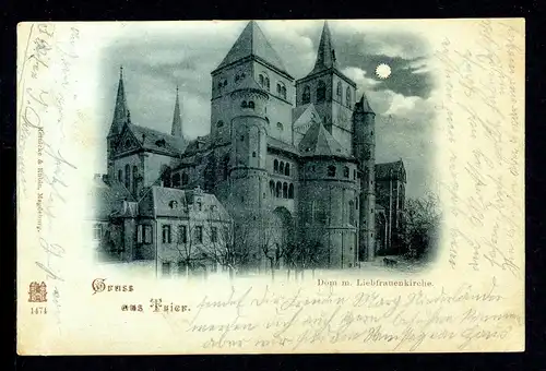 AK Trier Dom mit Liebfrauenkirche 1900 #HC110
