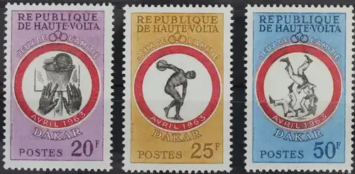 Obervolta 117-119 postfrisch #WY922