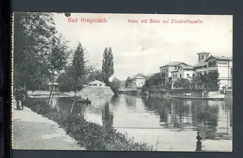 AK Bad Kreuznach Nahe mit Blick auf Elisabethquelle 1907 #HC114