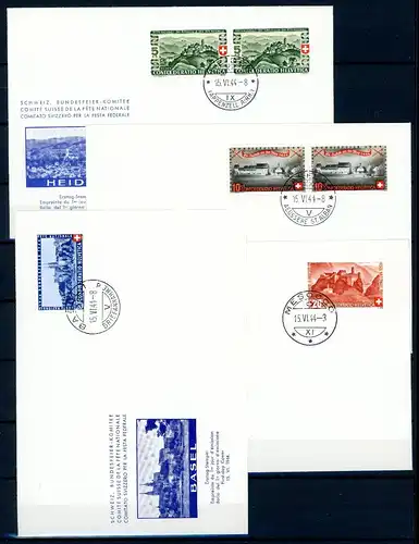 Schweiz 431-434 Ersttagesbrief/FDC #GM928