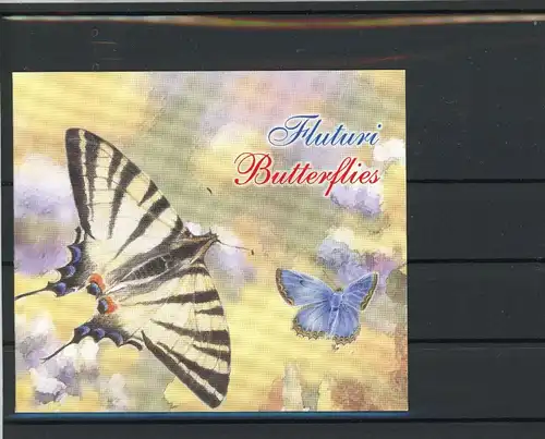 Moldawien MH 6 postfrisch Schmetterling Markenheft #GL840