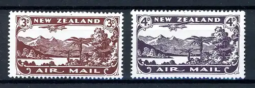 Neuseeland 181-182 mit Falz #HC086