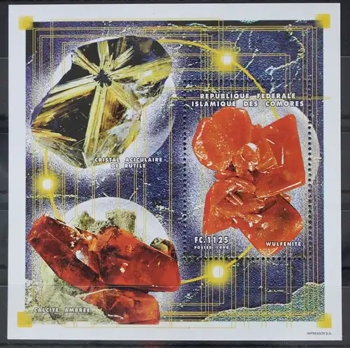 Komoren Block 391 mit 1392 postfrisch #WP493