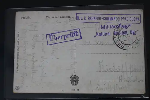 AK Prag Künstlerkarte 1915 #PL170