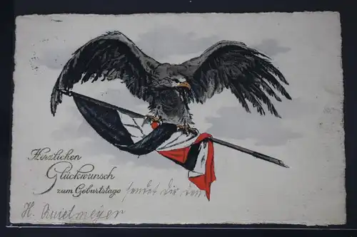 AK Deutschland Grußkarte 1917 #PL177