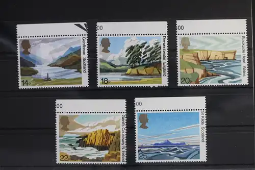 Großbritannien 879-883 postfrisch Natur Landschaften #WW223