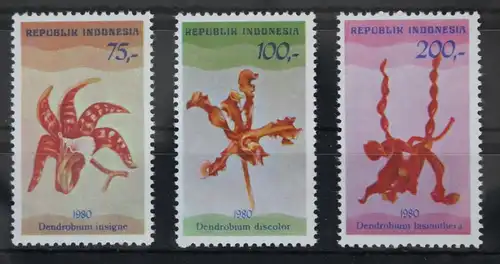 Indonesien 994-996 postfrisch #WX995