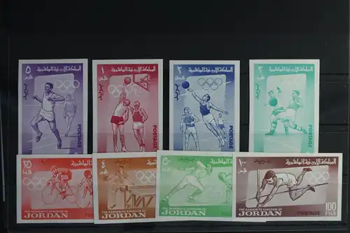 Jordanien 437B-444B postfrisch Olympische Spiele #WW338