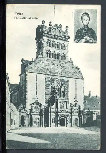 AK Trier St. Mathiaskirche 1912 #HC108