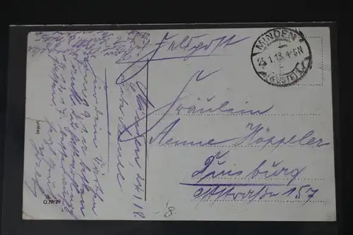 AK Deutschland Die beste Hilfe in der Not ist ... Feldpost 1918 #PL186
