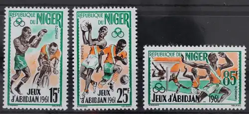Niger 25-27 postfrisch #WY914