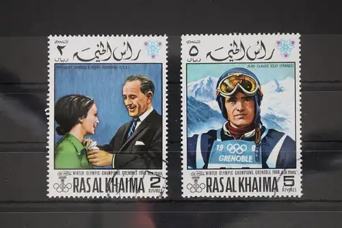 Vereinigte Arabische Emirate 345-346 gestempelt #WY757