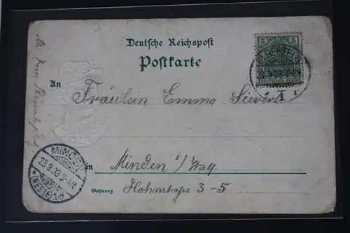 AK Deutschland Erinnerung an das Manöver 1903 #PL213