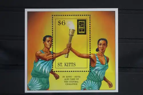 St. Kitts Block 15 mit 426 postfrisch Olympische Spiele #WW360