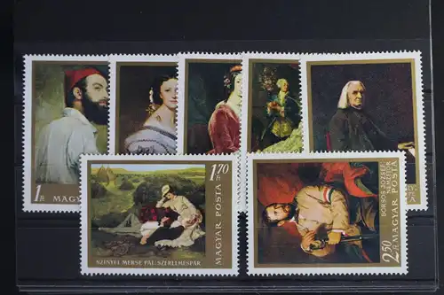 Ungarn 2330A-2336A postfrisch Gemälde #WW259