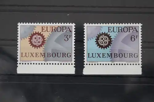 Luxemburg 748-749 postfrisch Europa #WV186