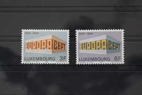 Luxemburg 788-789 postfrisch Europa #WV222
