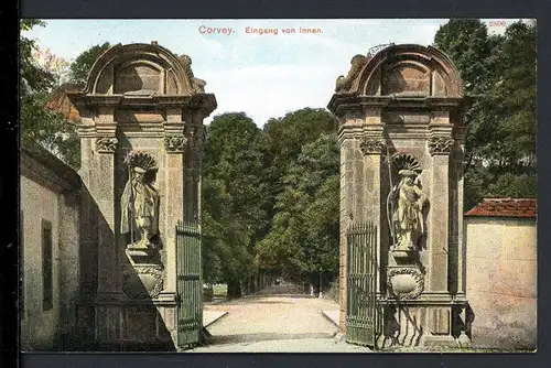 AK Höxter - Westfalen Eingang zur Abtei Corvey um 1910 #HC332