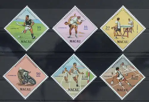 Macau 422-427 postfrisch #WZ525