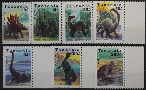 Tansania 854-860 postfrisch #WX756