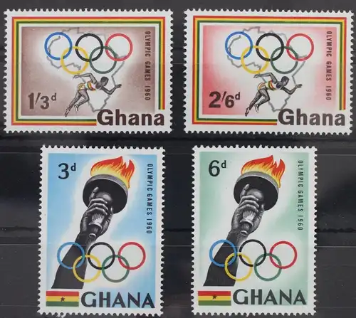 Ghana 84-87 postfrisch #WY927
