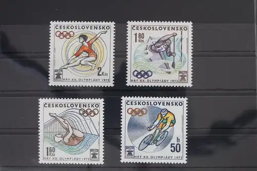 Tschechoslowakei 2067-2070 postfrisch Olympische Spiele #WW559