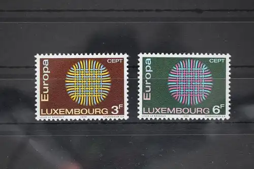 Luxemburg 807-808 postfrisch Europa #WV240