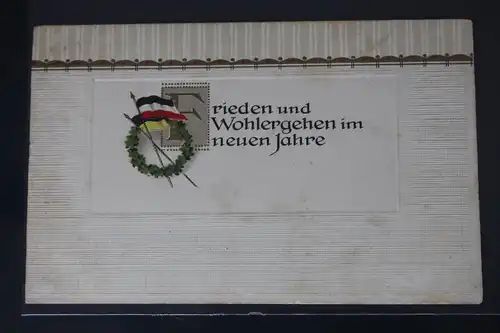 AK Deutschland Frieden und Wohlergehen im neuen Jahre 1915 #PL224