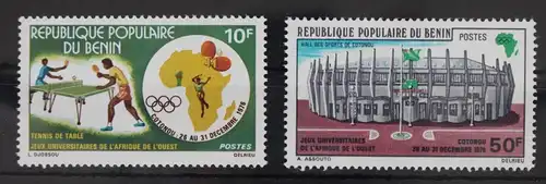 Benin 84-85 postfrisch Sport #WW406