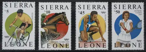 Sierra Leone 997-1000 postfrisch #WZ693