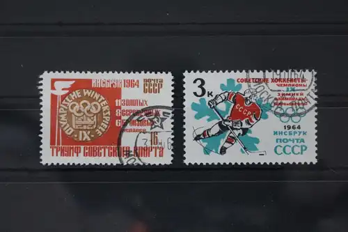 Sowjetunion 2892-2893 gestempelt Olympische Winterspiele 1964 Innsbruck #WX031