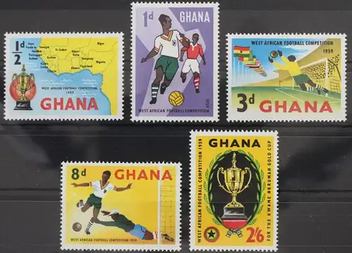 Ghana 63-67 postfrisch #WY926